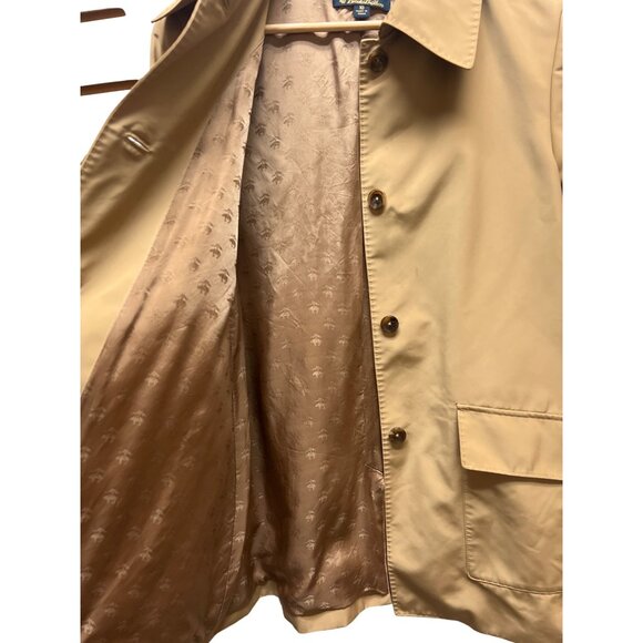 Brooks Brothers Tan Mid Length Trench Coat - Picture 9 of 9